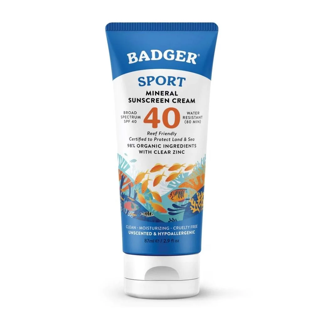 Kem chống nắng Badger Sport Sunscreen SPF 35
